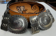 Load image into Gallery viewer, Silver Concho Belt
