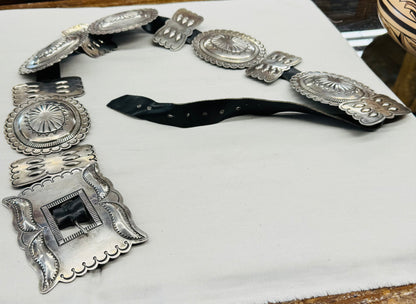 Silver Concho Belt