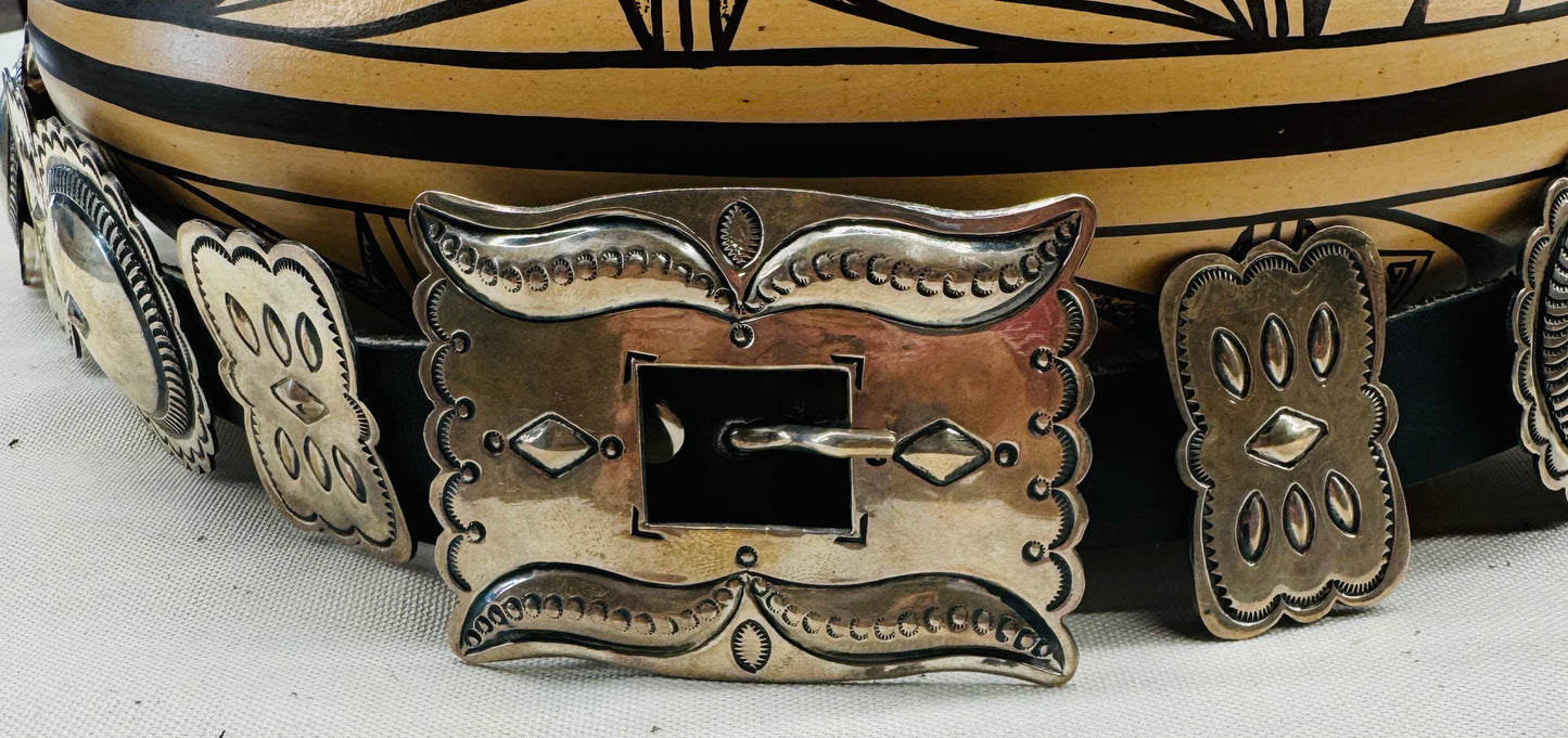 Silver Concho Belt