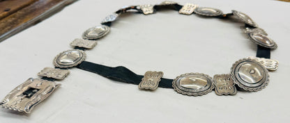 Silver Concho Belt