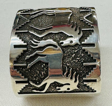 Load image into Gallery viewer, Silver Horse Cuff Bracelet
