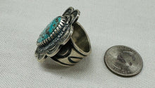 Load image into Gallery viewer, Turquoise and Silver Ring
