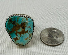 Load image into Gallery viewer, Turquoise and Silver Ring
