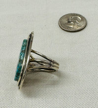 Load image into Gallery viewer, Turquoise and Silver Ring
