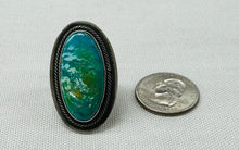 Load image into Gallery viewer, Silver and Turquoise Ring
