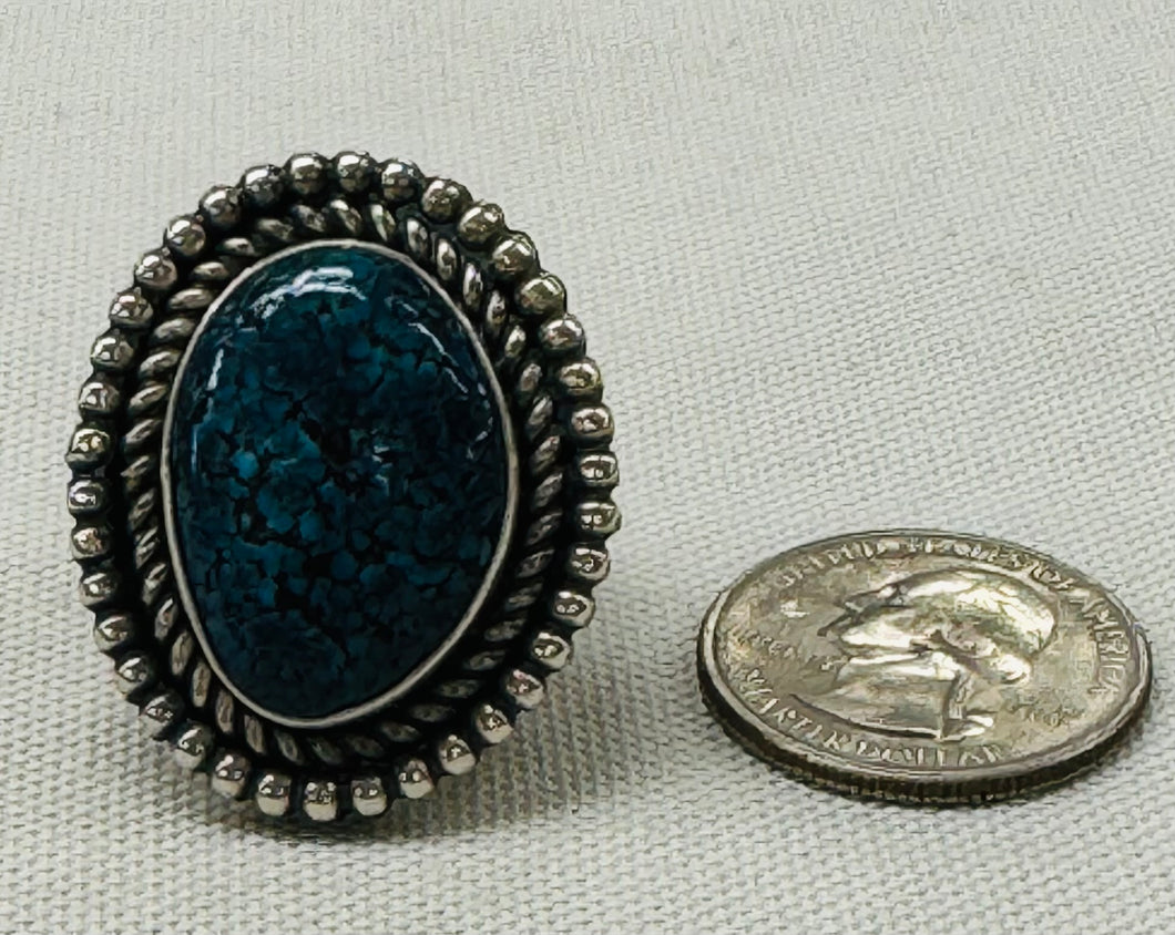 Turquoise and Silver Ring