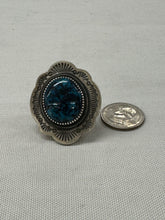 Load image into Gallery viewer, Silver and Turquoise Ring
