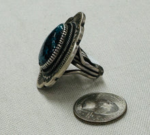 Load image into Gallery viewer, Silver and Turquoise Ring
