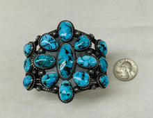 Load image into Gallery viewer, Turquoise Cluster Bracelet
