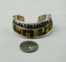 Load image into Gallery viewer, Inlay Multi Stone Bracelet
