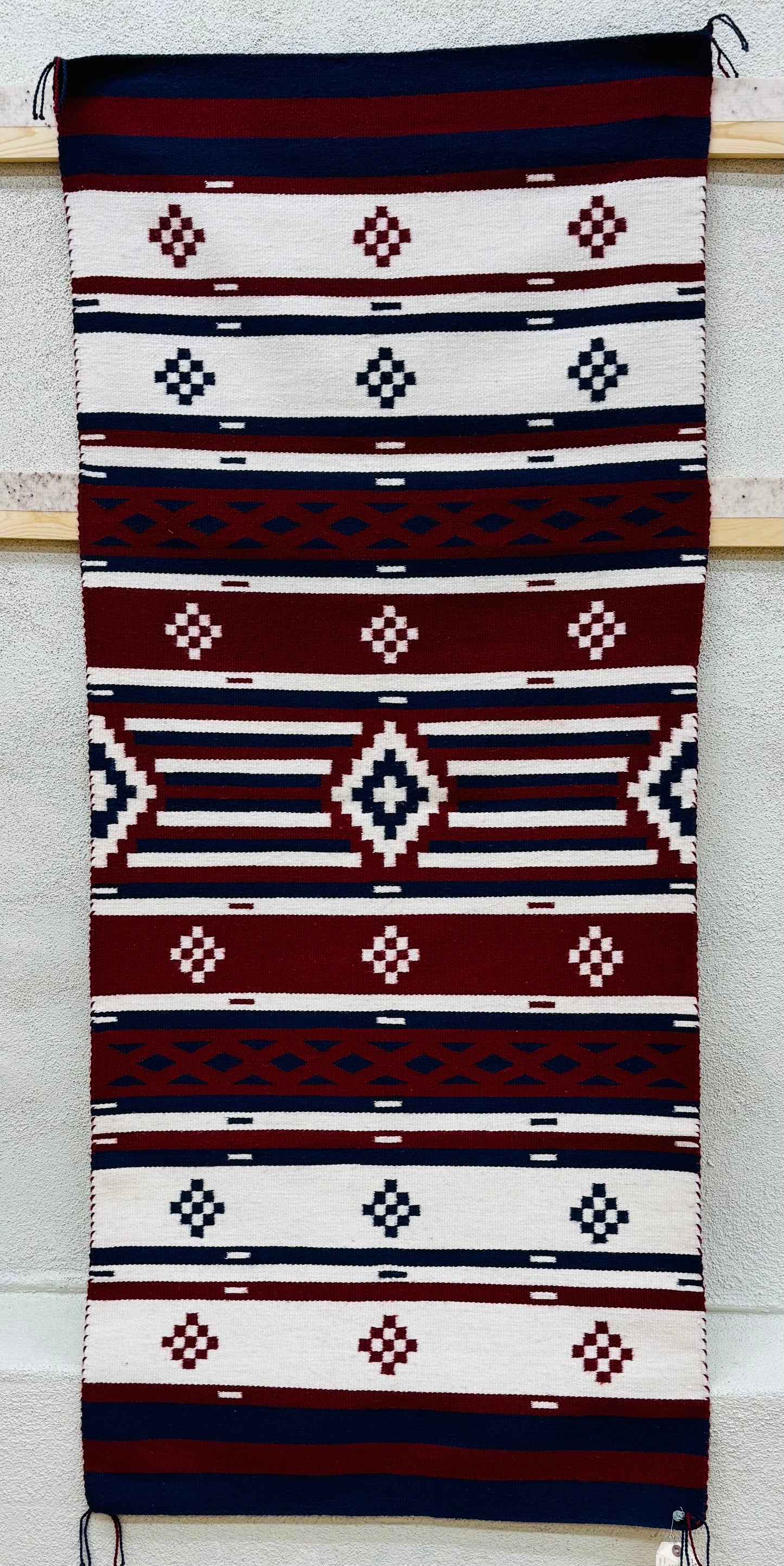Chief Rival Pattern Runner Navajo Rug