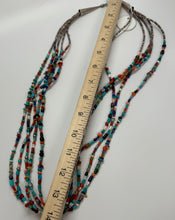 Load image into Gallery viewer, Multi Bead Four Strand Necklace
