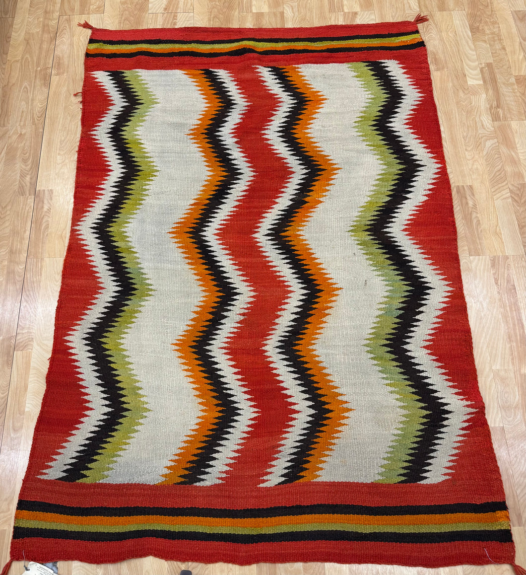 Vintage 1890 Circa Navajo Rug