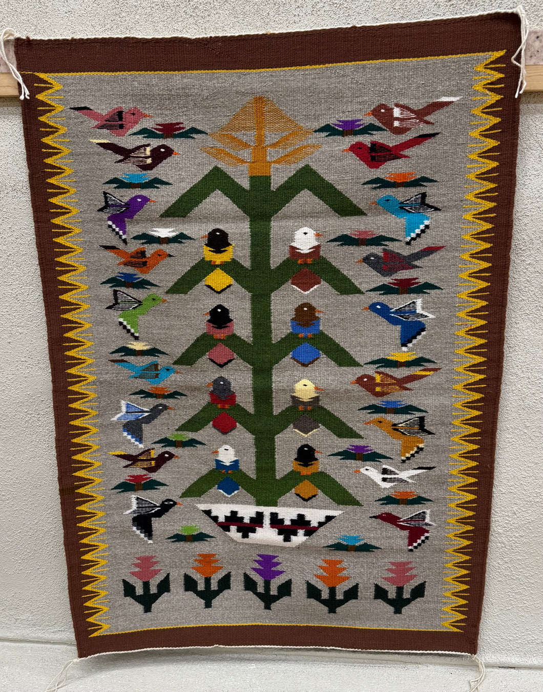 Tree of Life Navajo Rug