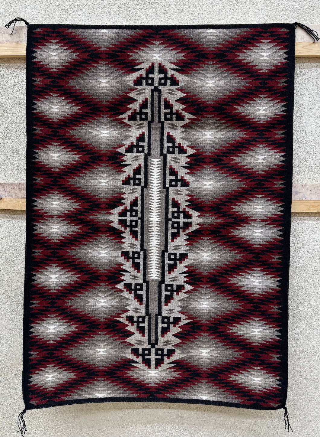 Non Traditional Dazzler Navajo Rug