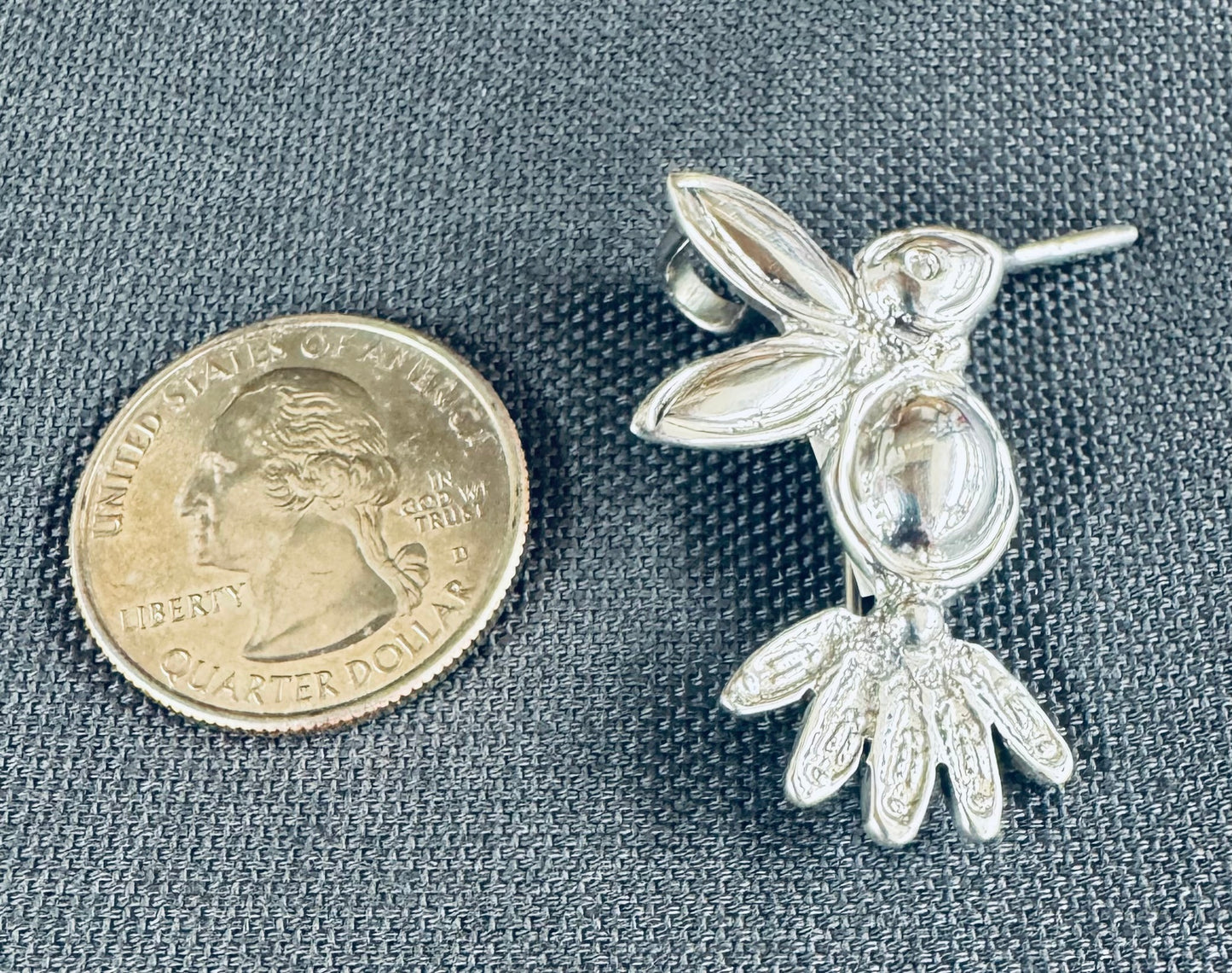 Hummingbird Silver Pin and Pendant