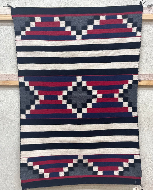 Chief Pattern Navajo Rug