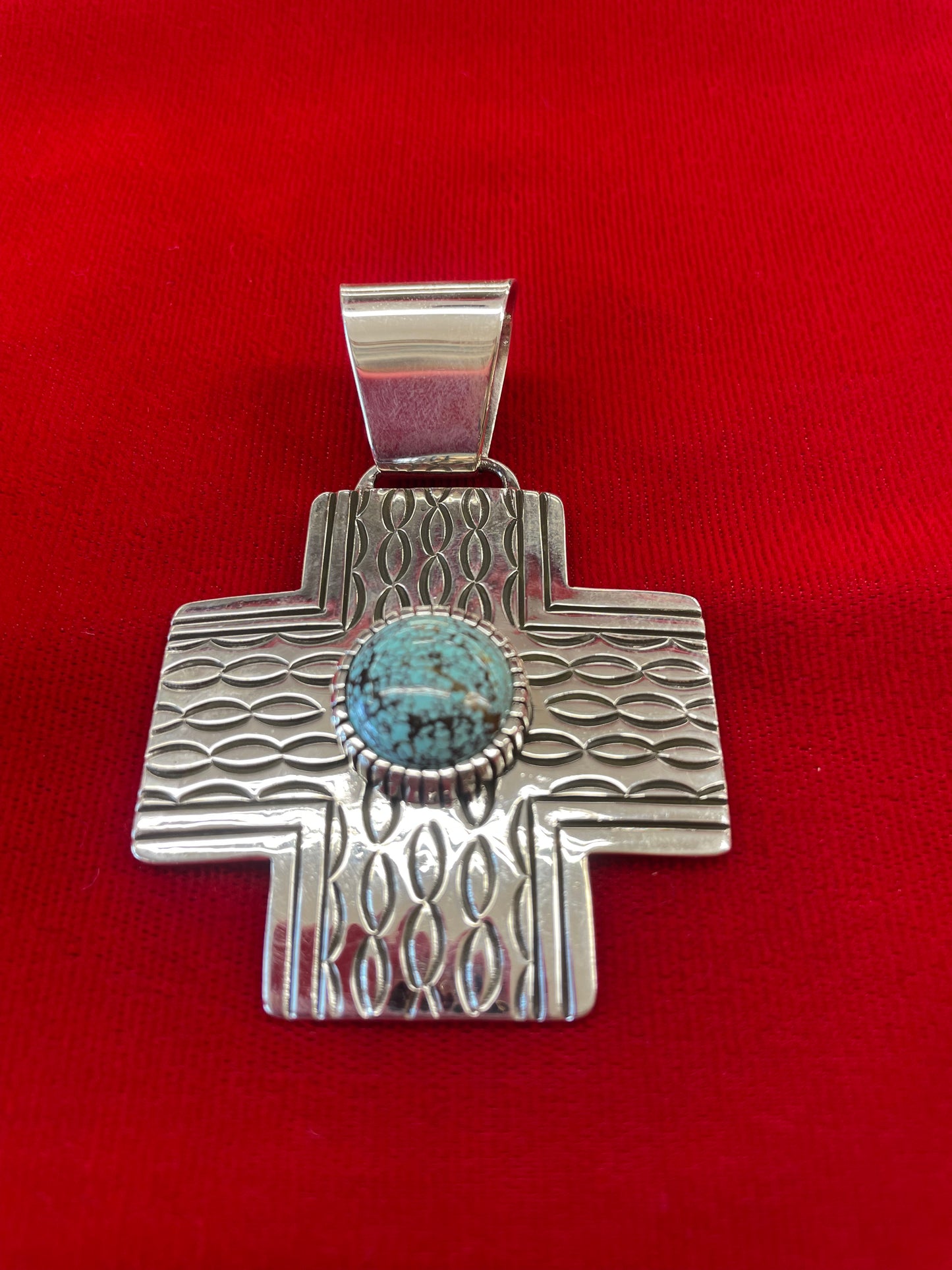 Native American Cross Pendant