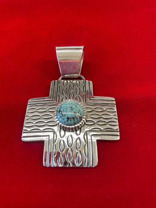 Native American Cross Pendant