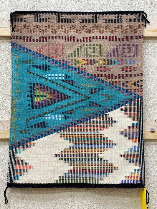 Double Weave Navajo Rug