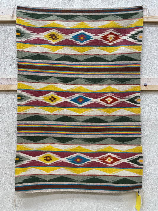 Wide Ruins Navajo Rug