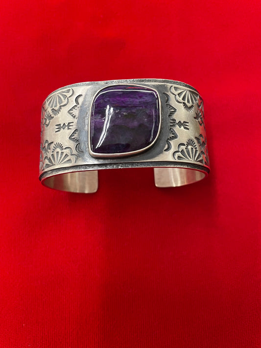 Handmade Bracelet with Sugilite Stone