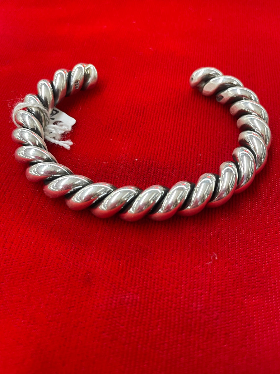 Native American Silver Bracelet – Richardson Trading Post