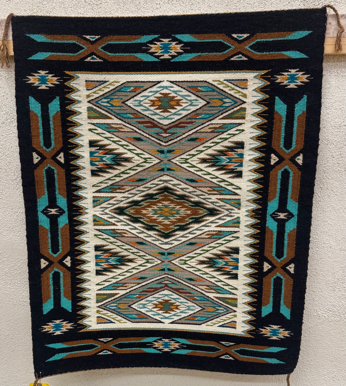 Teec Nos Pos Pattern Navajo Rug