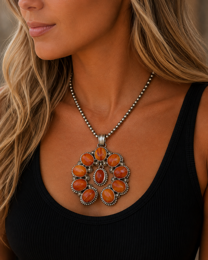 Authentic Stamp Orange Spiny Naja
