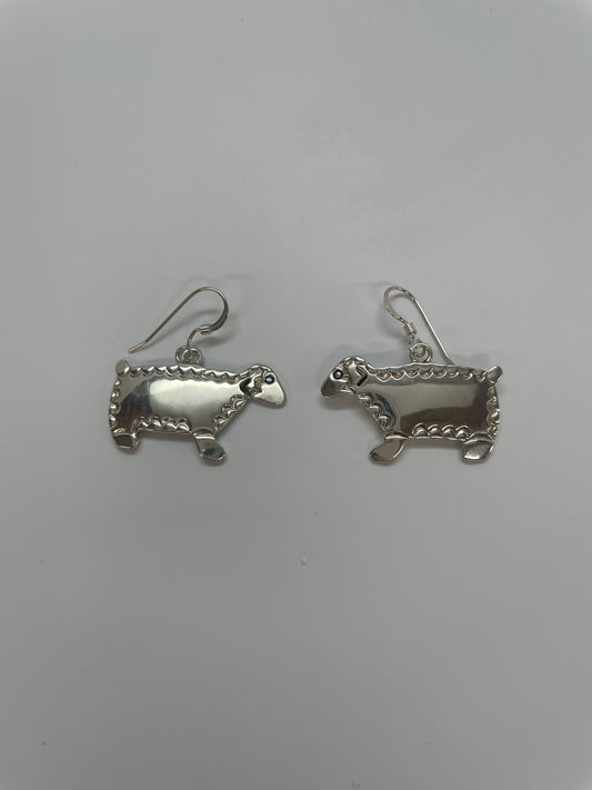 Sheep earrings