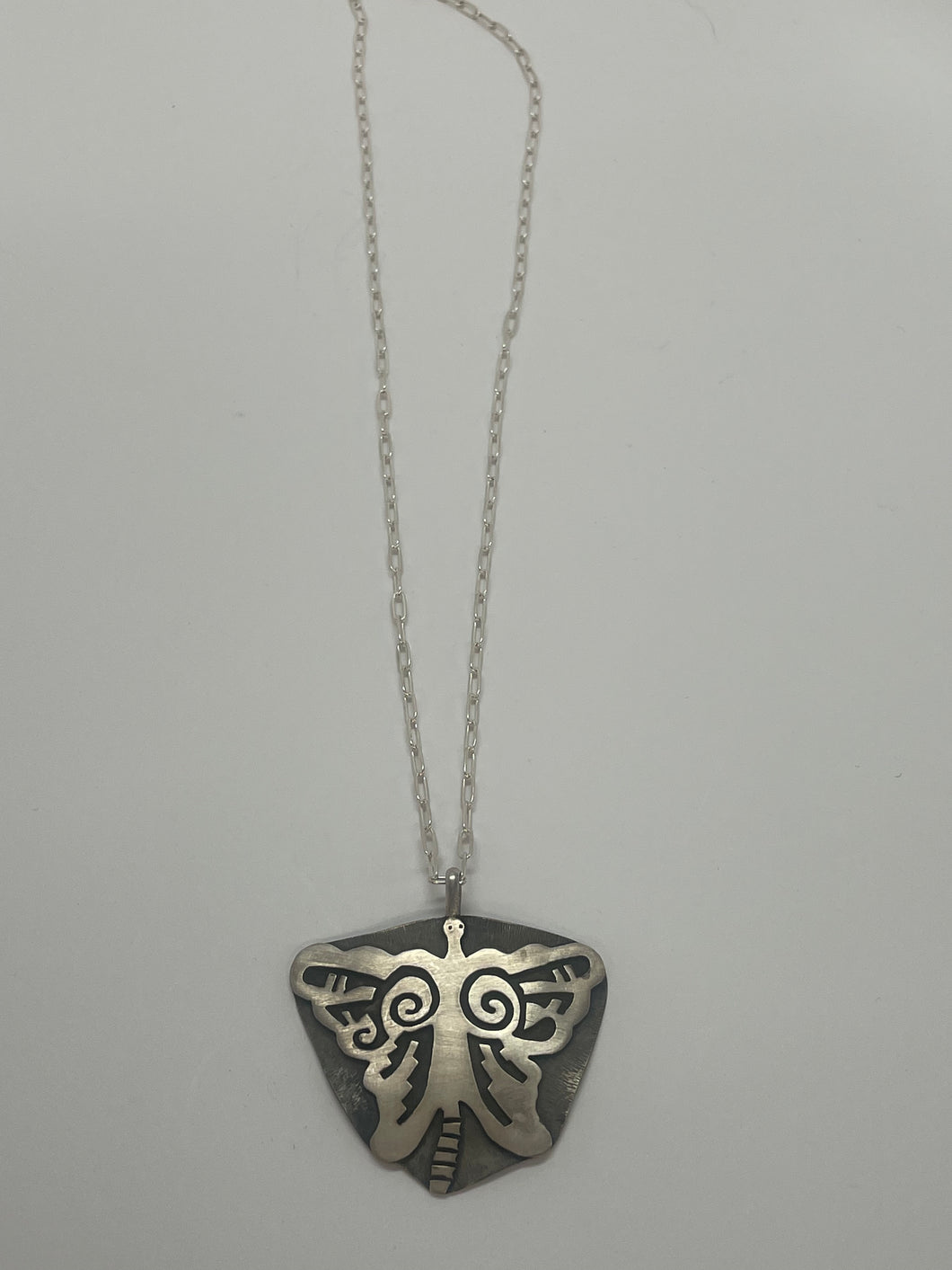 Hopi chain with Moth pendant