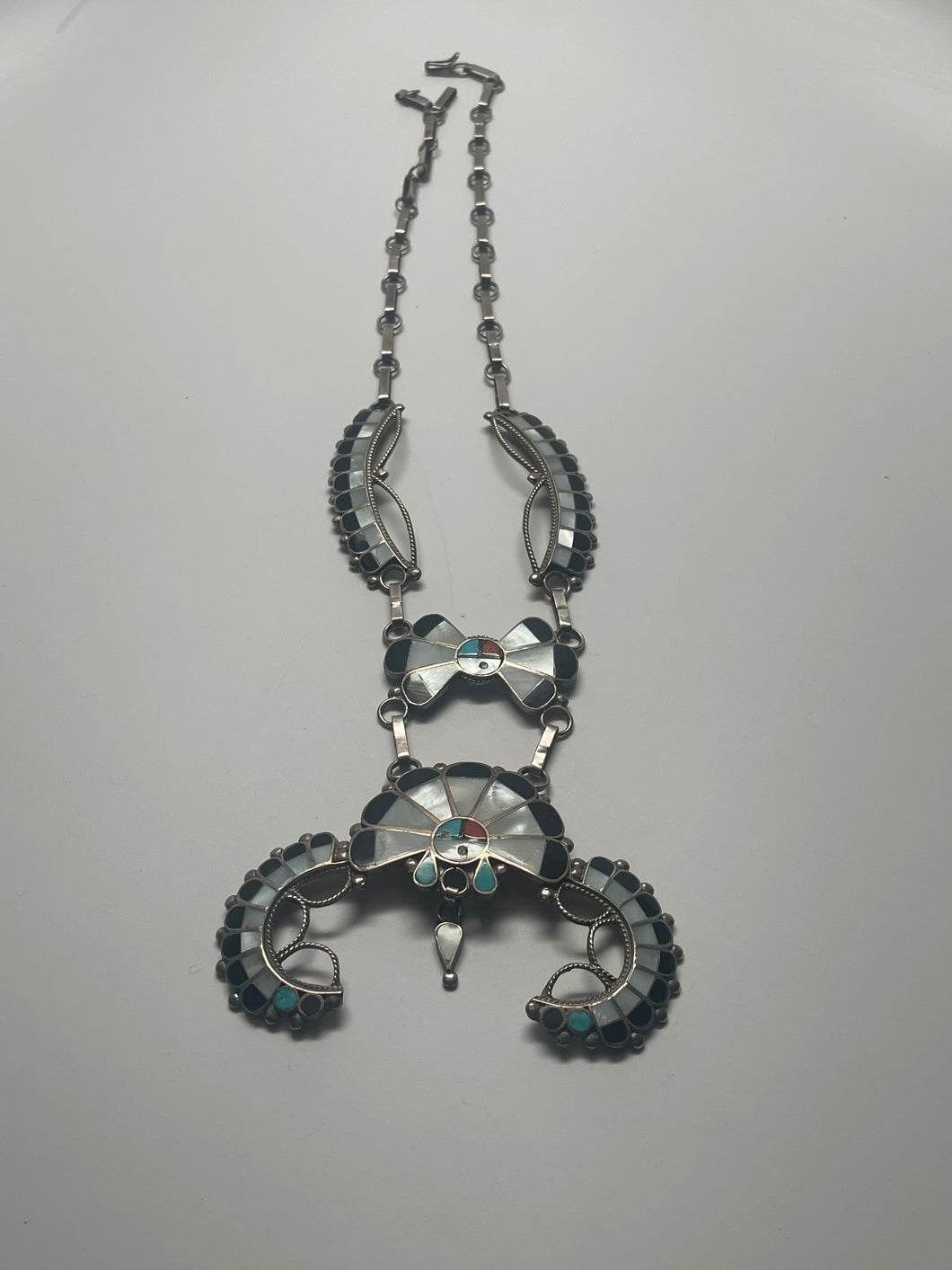 Zuni chain necklace