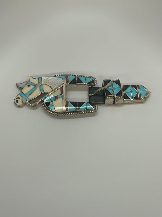 Native American Belt Buckle